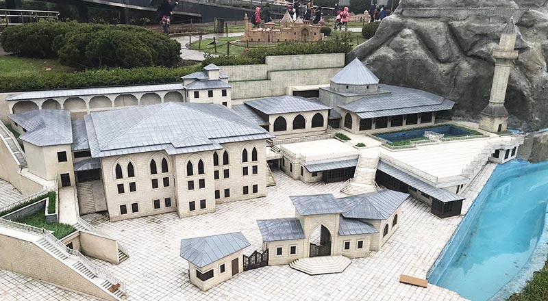 istanbul-miniaturk-somuncu-baba-kulliyesi-maketi